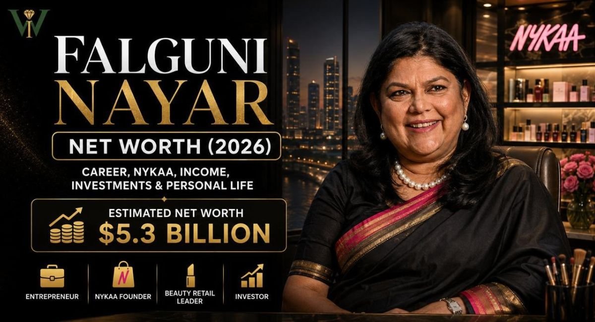 Falguni Nayar Net Worth 2026: Career, Nykaa, Income, Investments & Personal Life