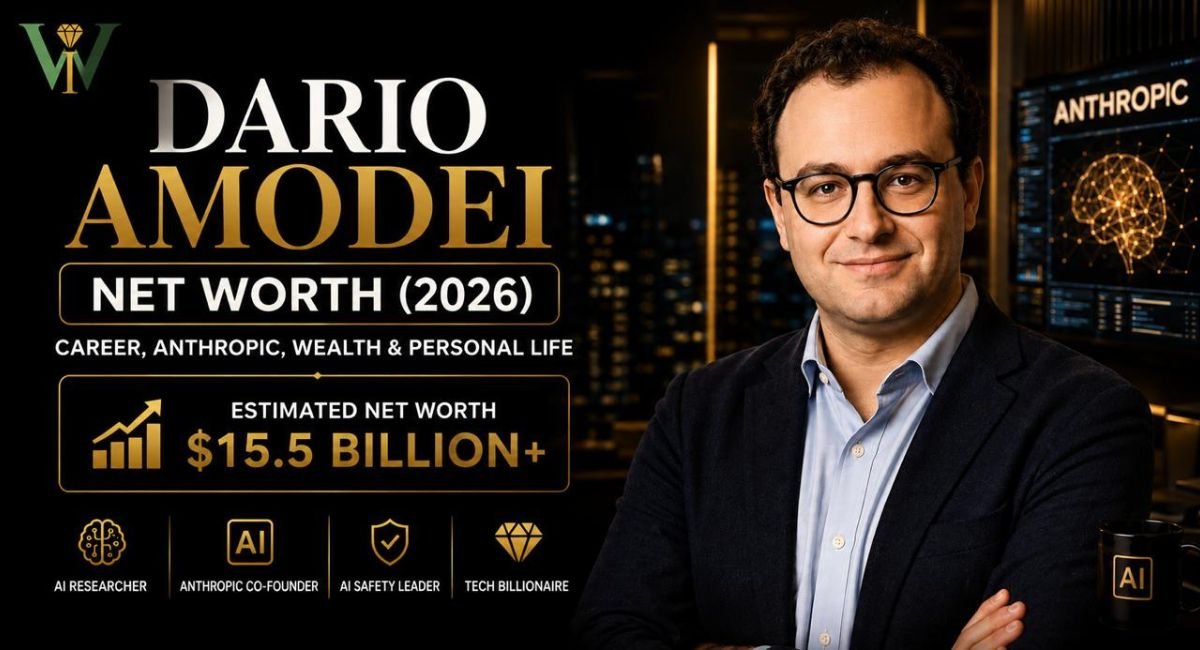 Dario Amodei Net Worth 2026: Career, Anthropic, Wealth & Personal Life