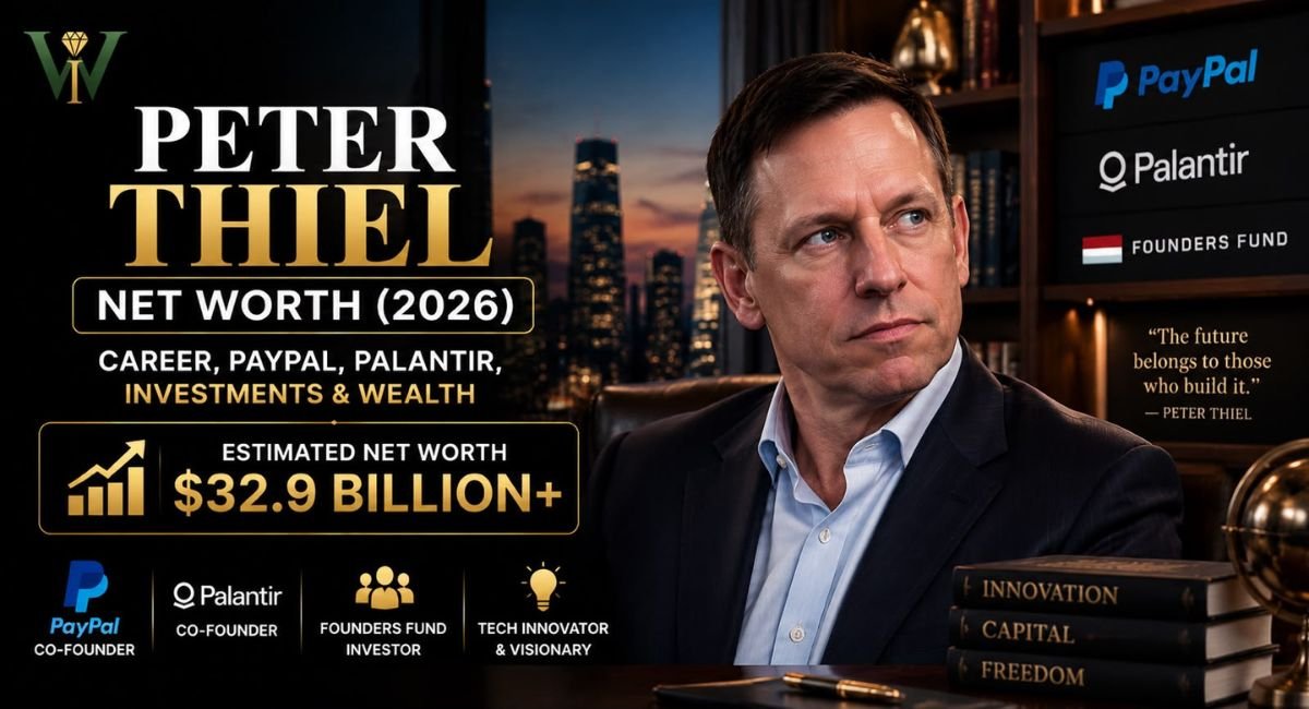 Peter Thiel Net Worth 2026: Career, PayPal, Palantir, Investments & Wealth