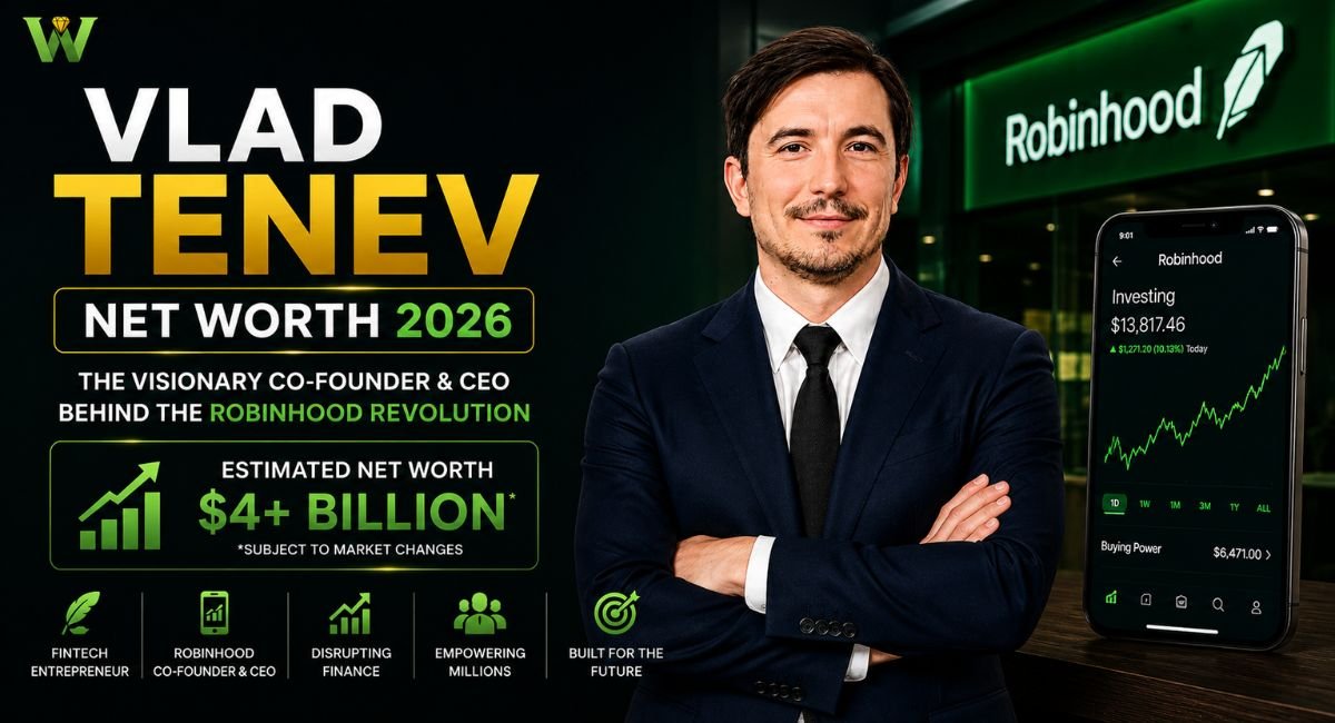 Vlad Tenev net worth